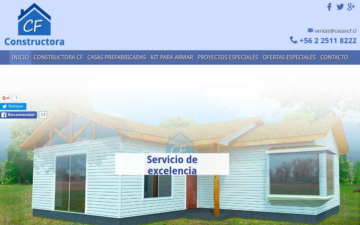 Casas modulares en Chile