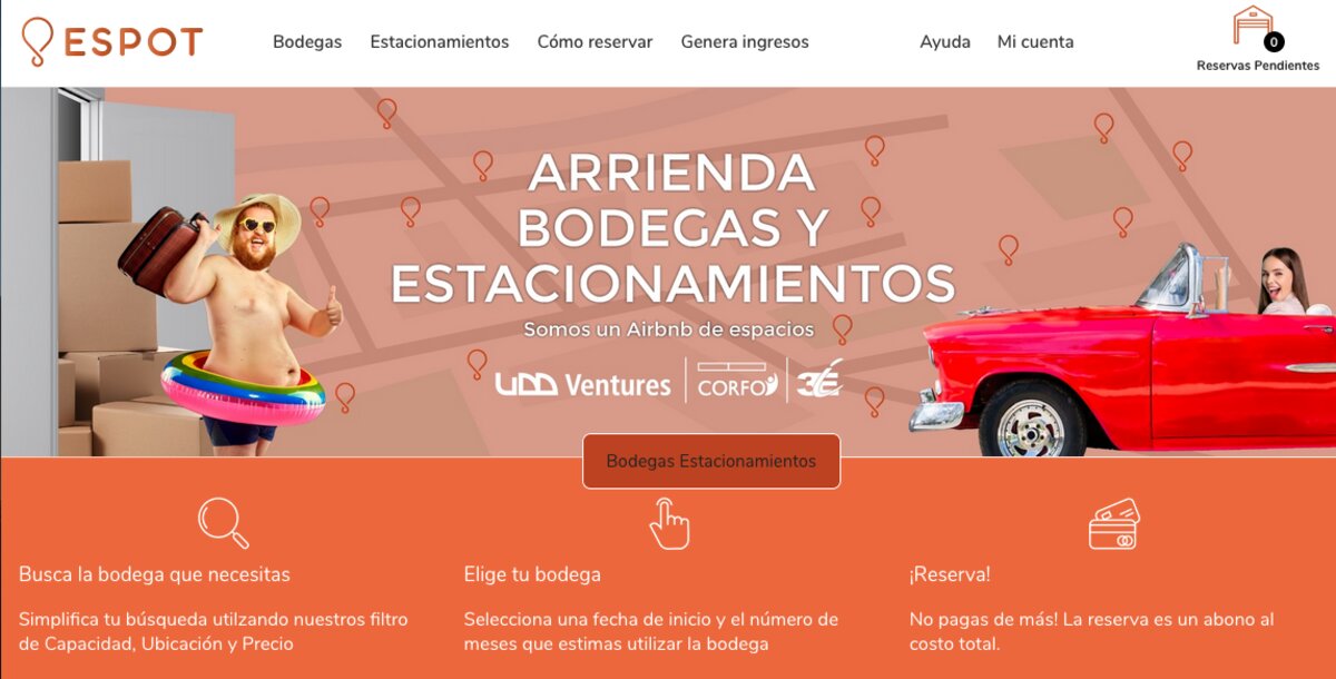 Bodegas en arriendo en chile