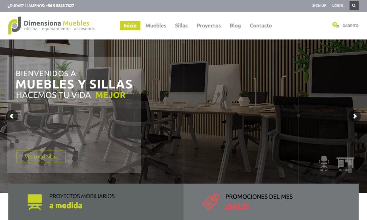 venta de muebles para empresas en santiago