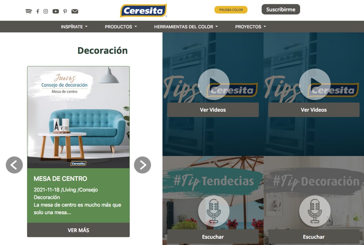 Decoradora online