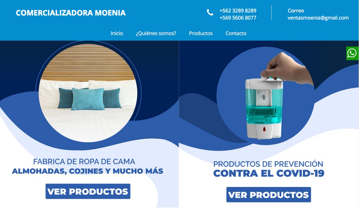 Venta de napas