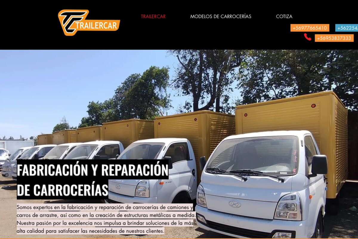 Carrocerías para camiones