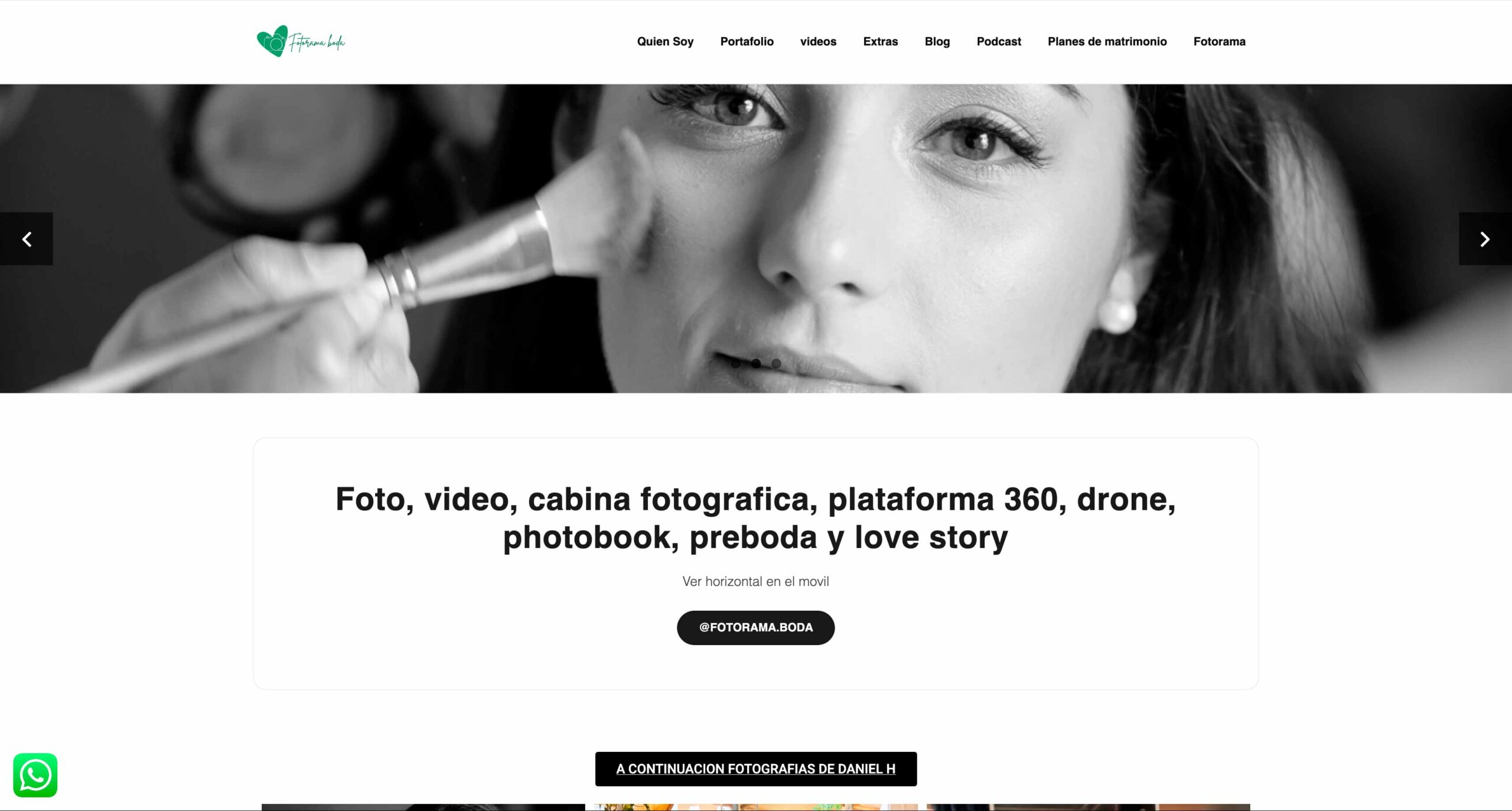 Fotógrafos para matriominios civiles
