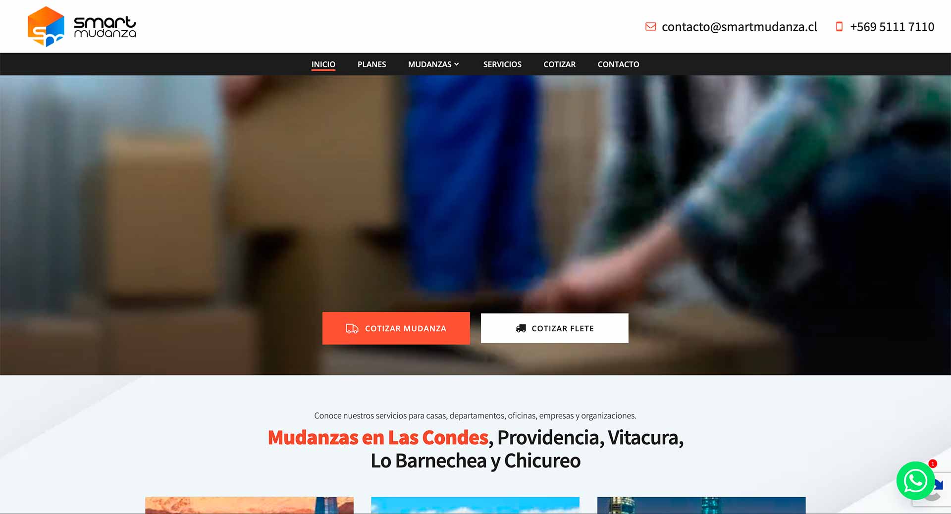 Mudanzas en Vitacura