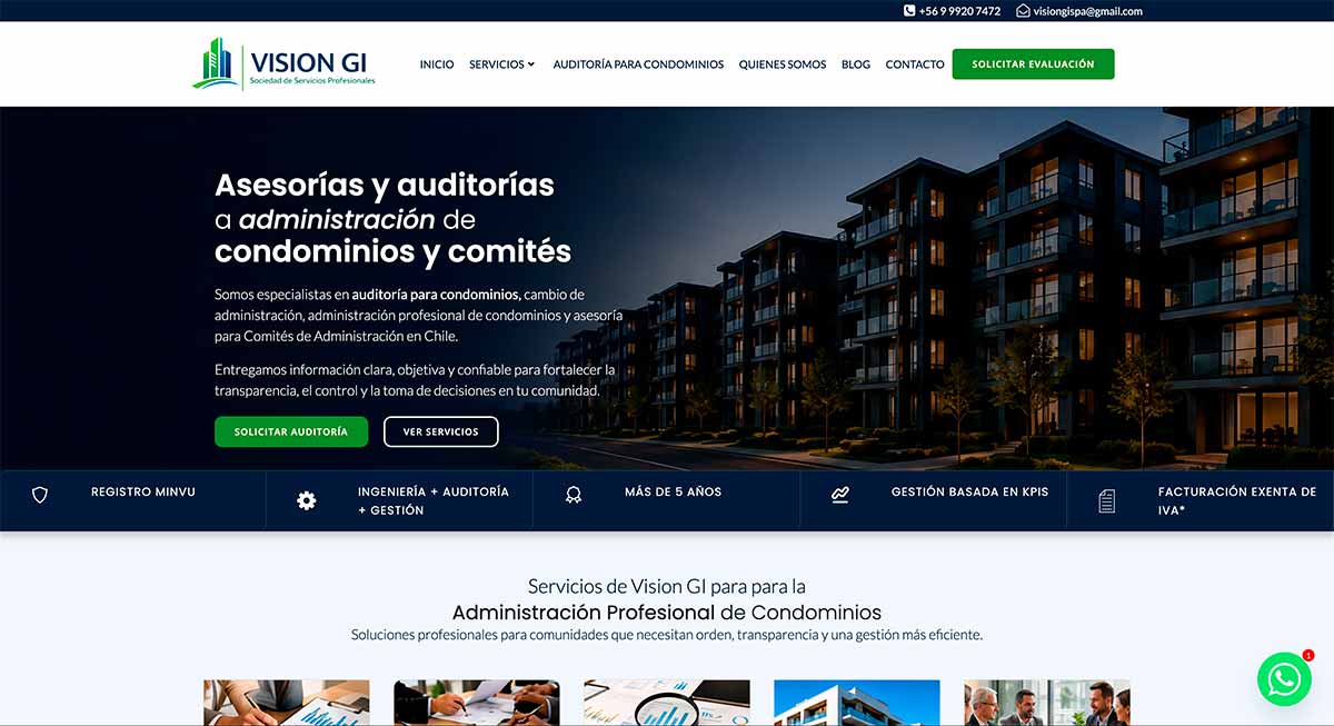 Auditoría a administraciones de condominios